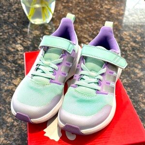 Adidas Kids Sneakers in Mint and Lavender
